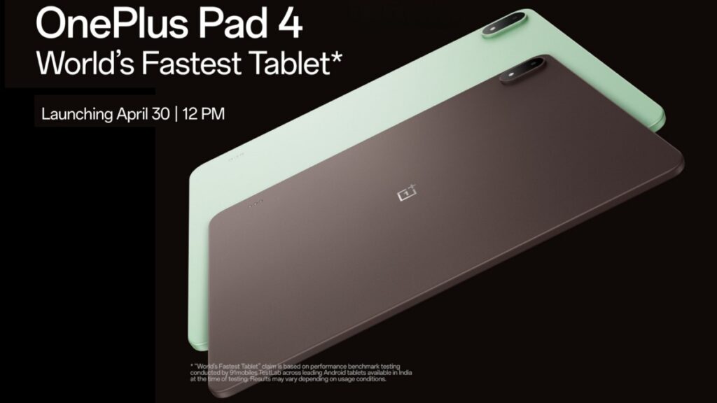 OnePlus Pad 4 Launch 2026